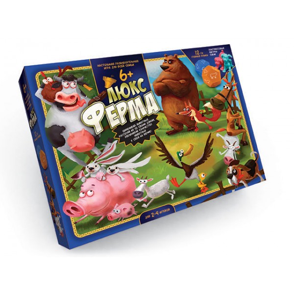 

Игра настольная Ферма люкс Danko Toys 6372 для компании