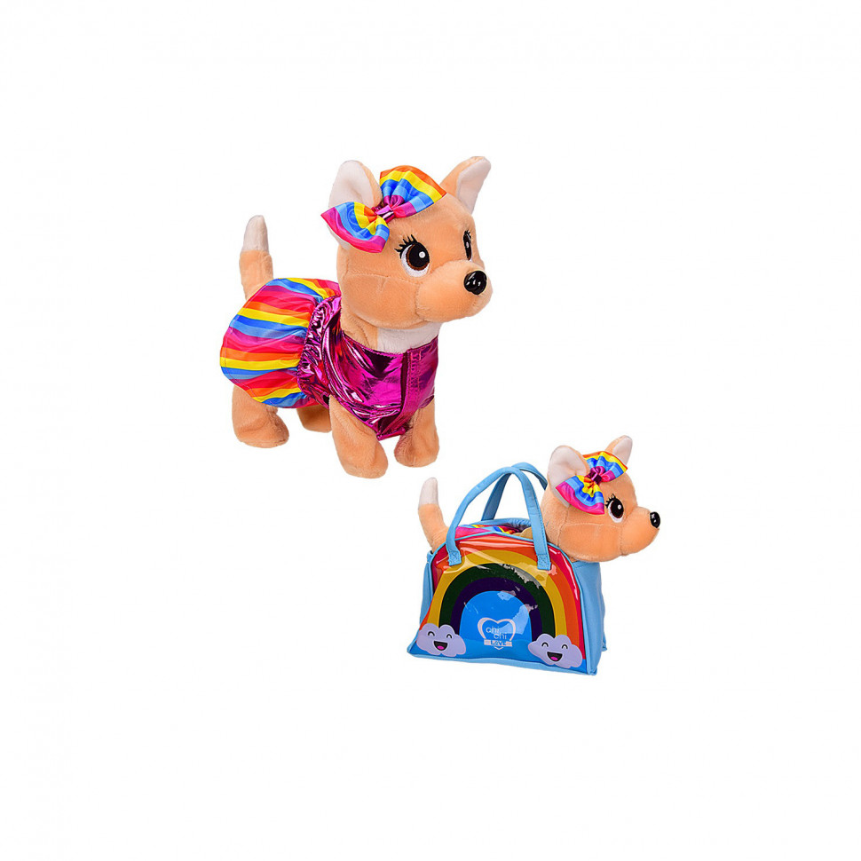 

Интерактивная игрушка собачка Bambi BL-223, голубой