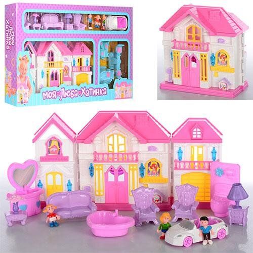 

Кукольный домик с мебелью в наборе Bambi WD-922C-D (int_WD-922C-D)