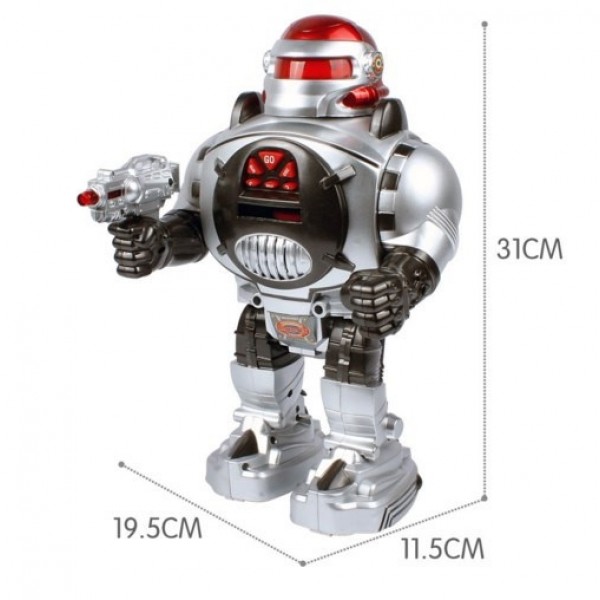 

Робот на радиоуправлении Joy Toy 28083 стальной