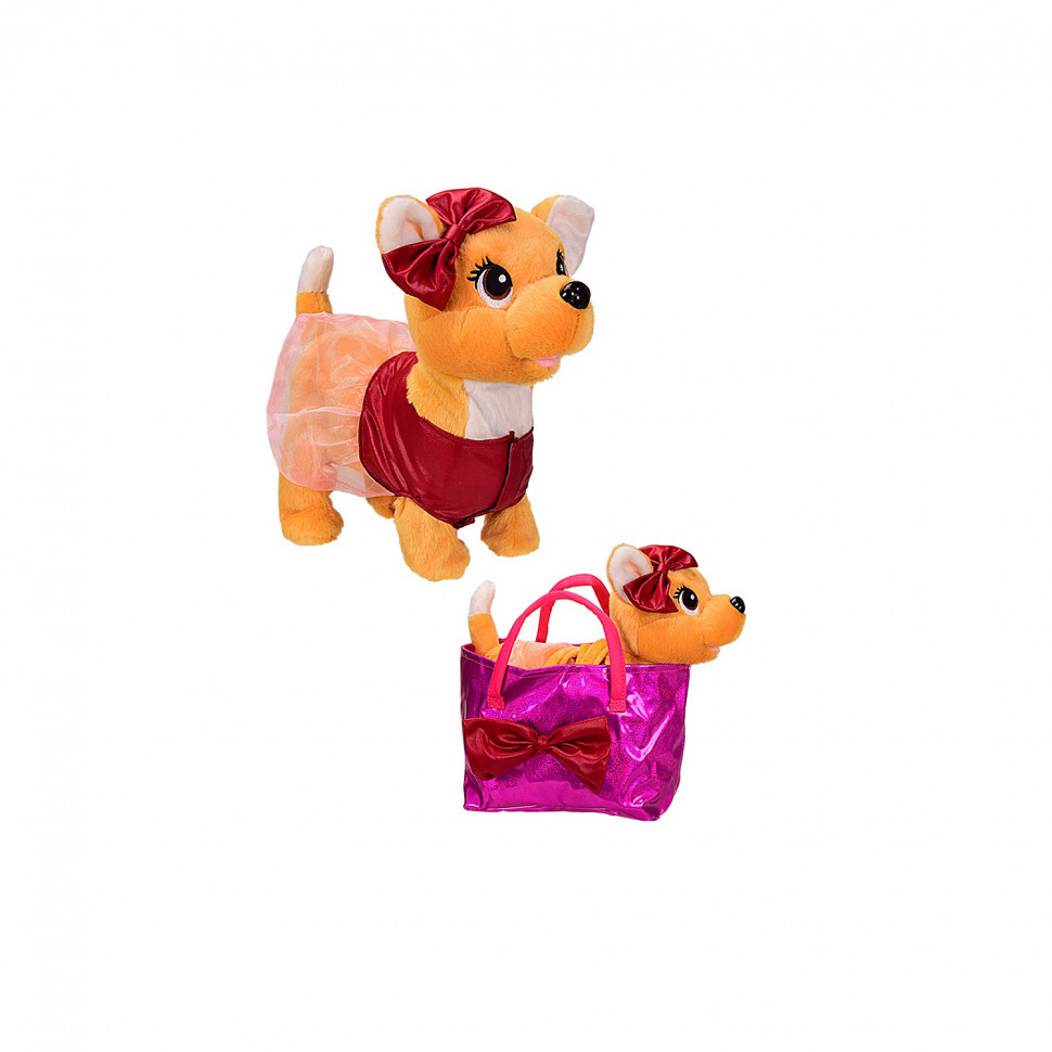 

Интерактивная собачка Bambi BL-223 розовый