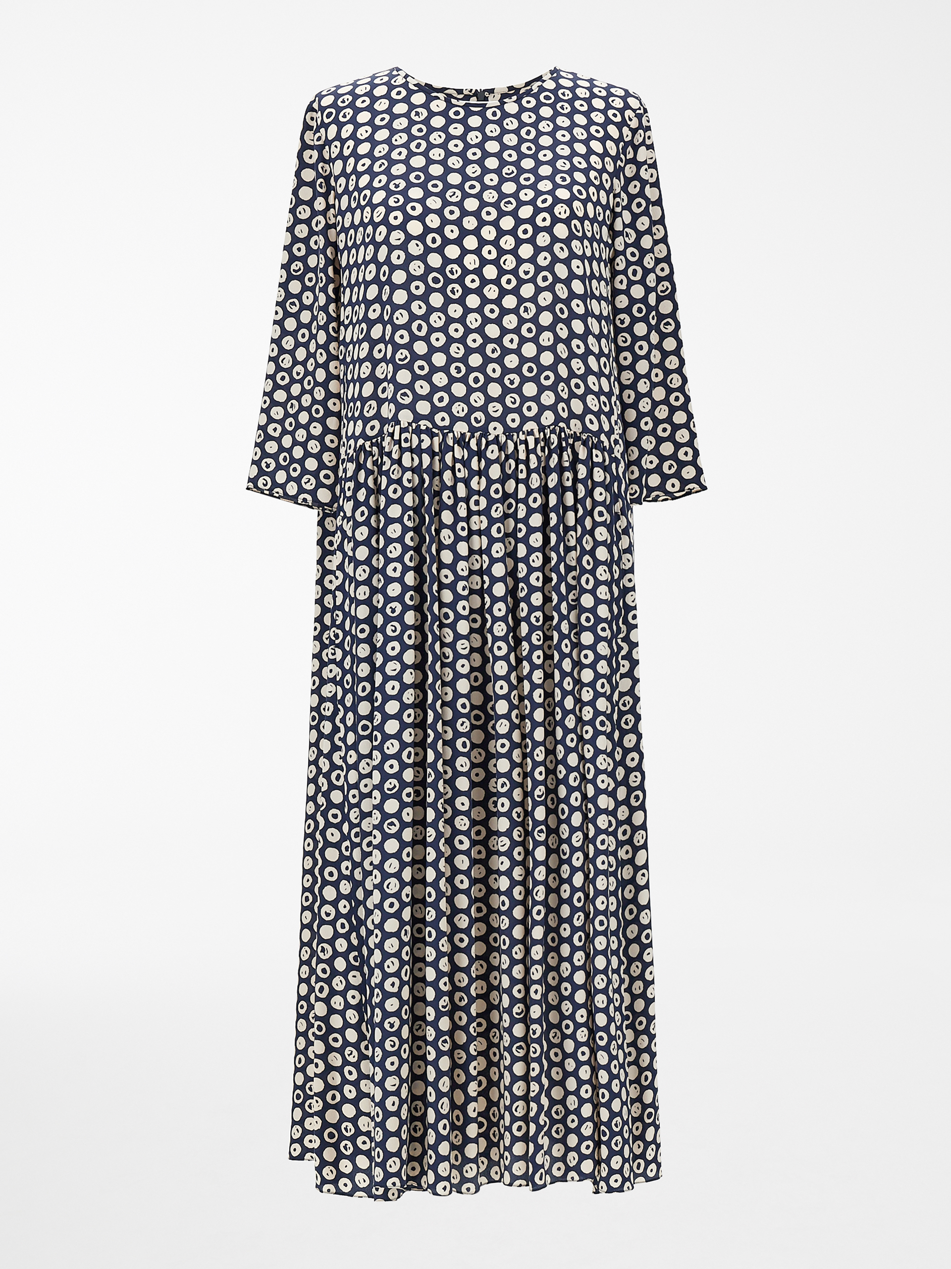 

Платье MaxMara 38 Темно-синее 92211611600
