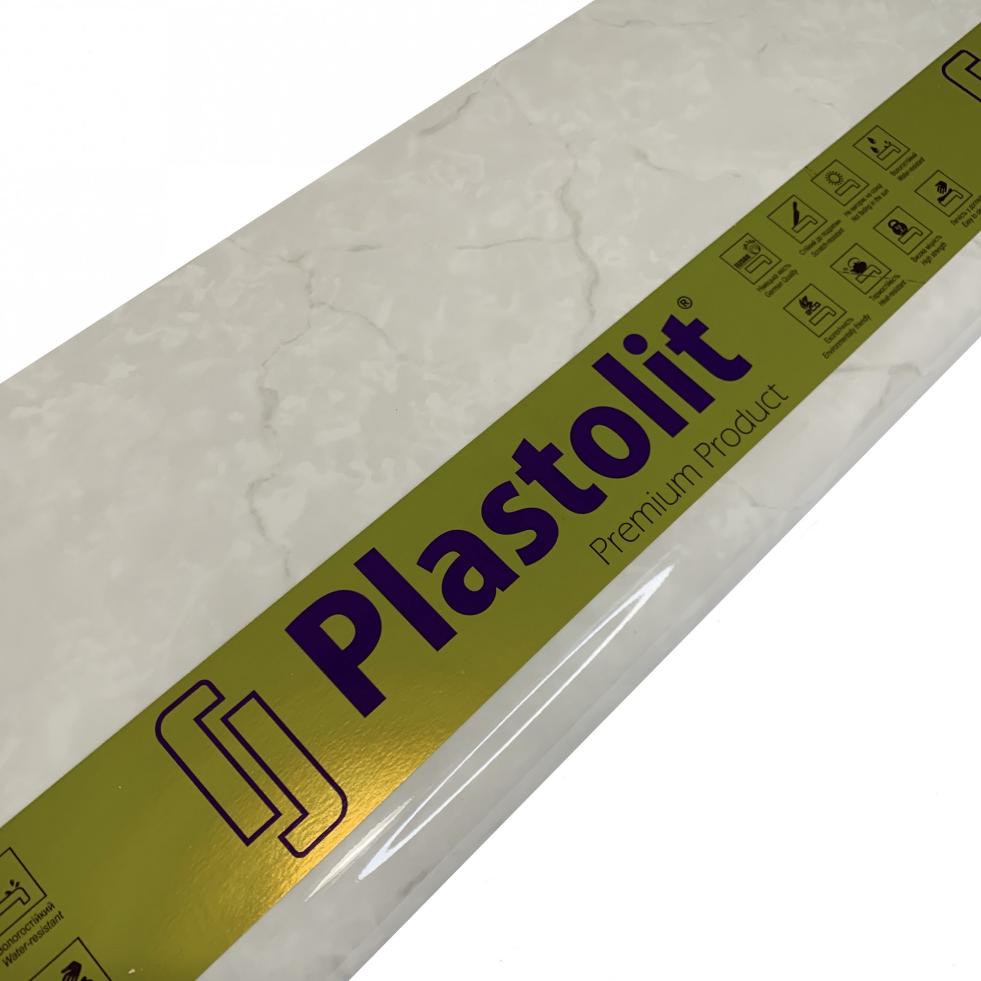

Подоконник PLASTOLIT "White Marble" матовый (500*1000мм)