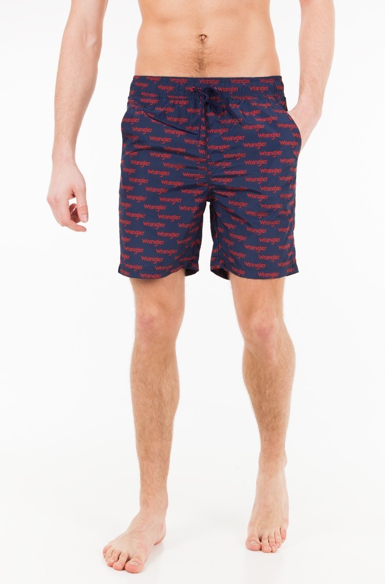 

Шорты пляжные Wrangler Swim Shorts Regular Fit Синий S-00