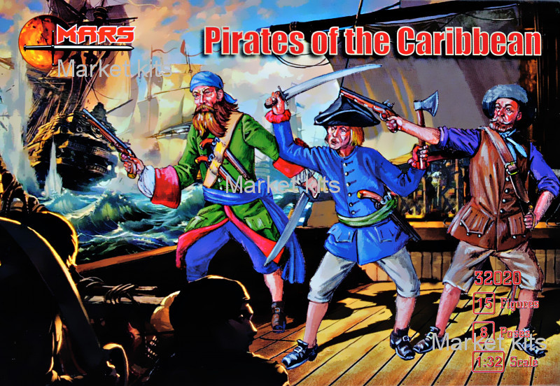 

Пираты Карибского моря 1:32 Mars Figures (MS32020)