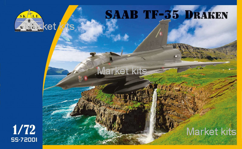 

Многоцелевой истребитель SAAB TF-35 Draken 1:72 Skale Wings (SW-SS72001)