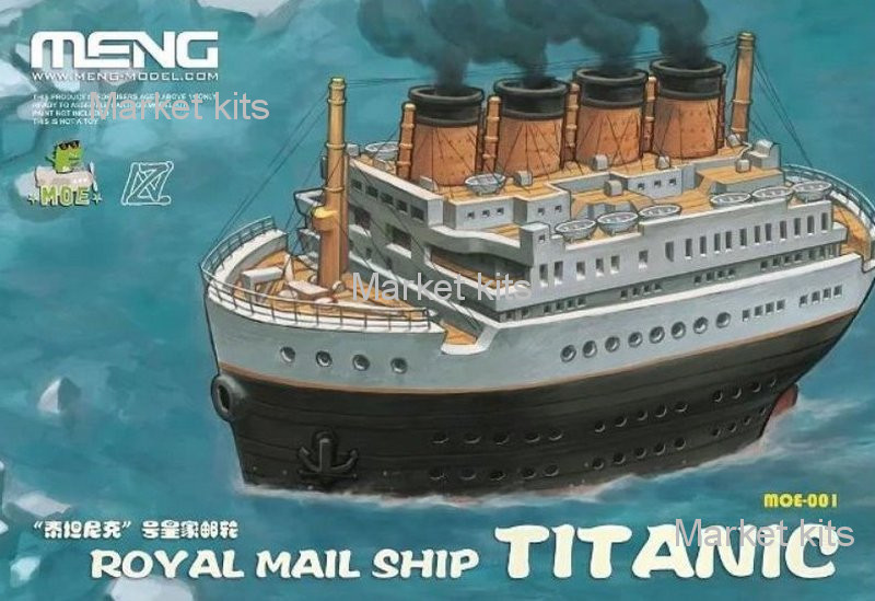 

Пассажирский корабль Royal Mail Ship Titanic (Мультяшная модель) Meng (MENG-MOE001)