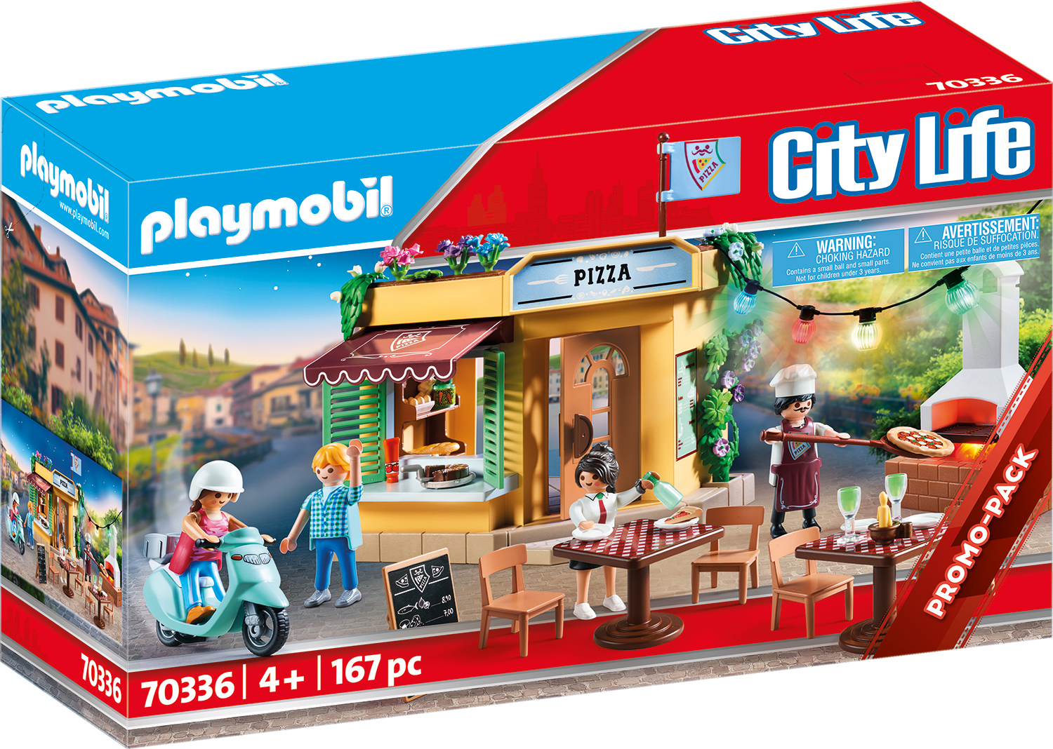 

Игровой набор Playmobil 70336 Пиццерия (4008789703361)