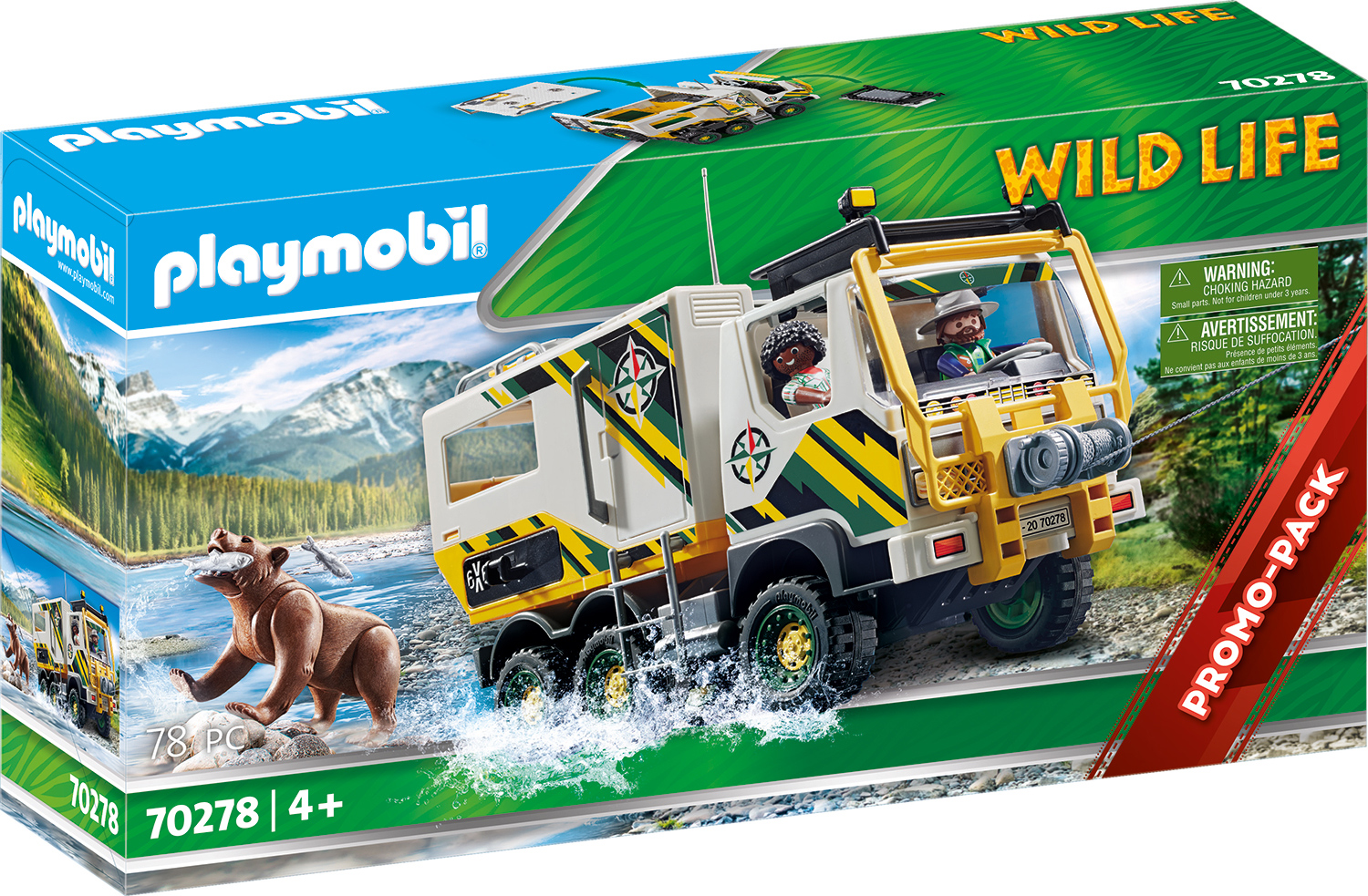 

Игровой набор Playmobil 70278 Экспедиционный грузовик (4008789702784)