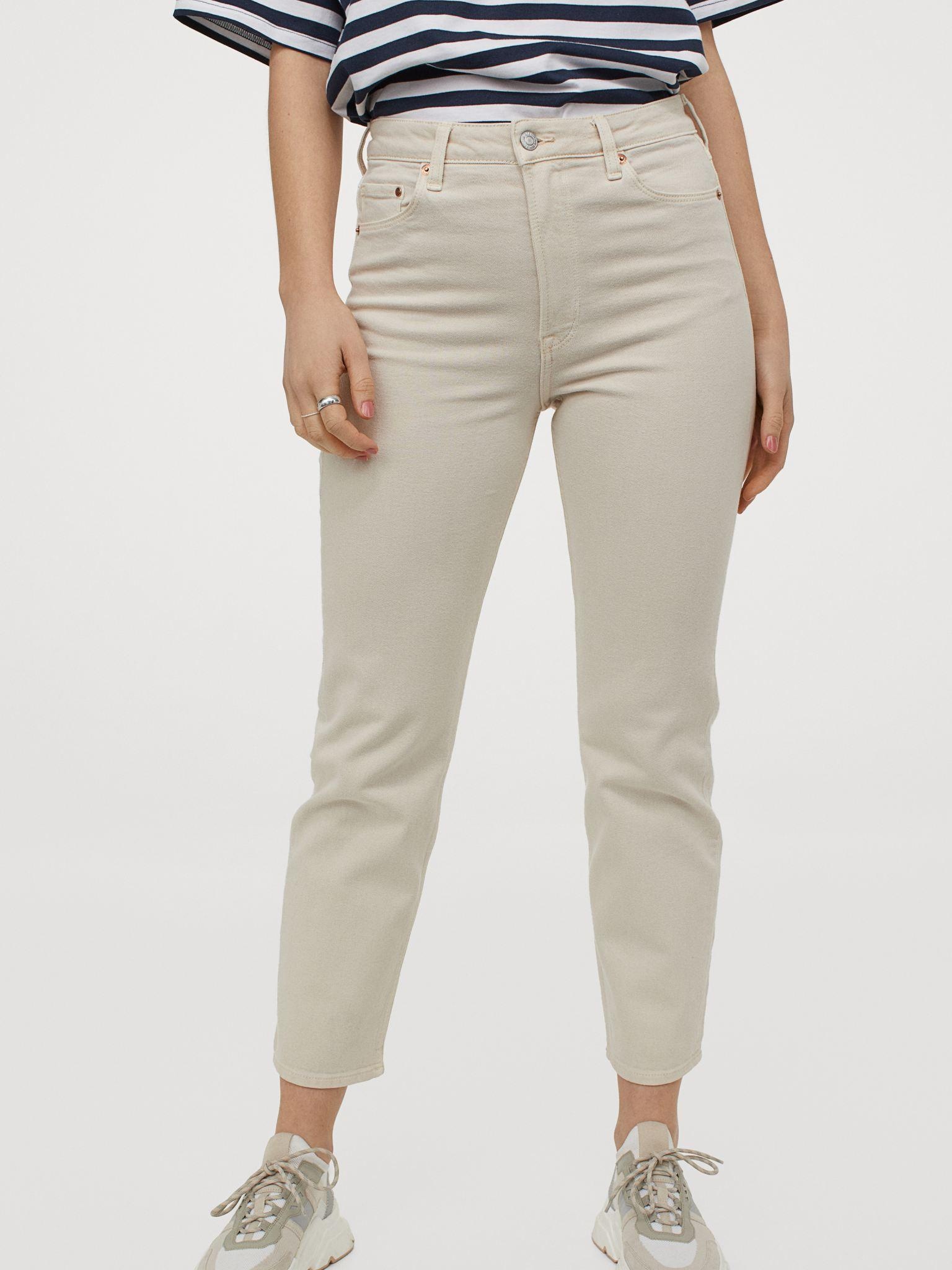

Джинсы H&M 7993651-ABAK 44 Молочные