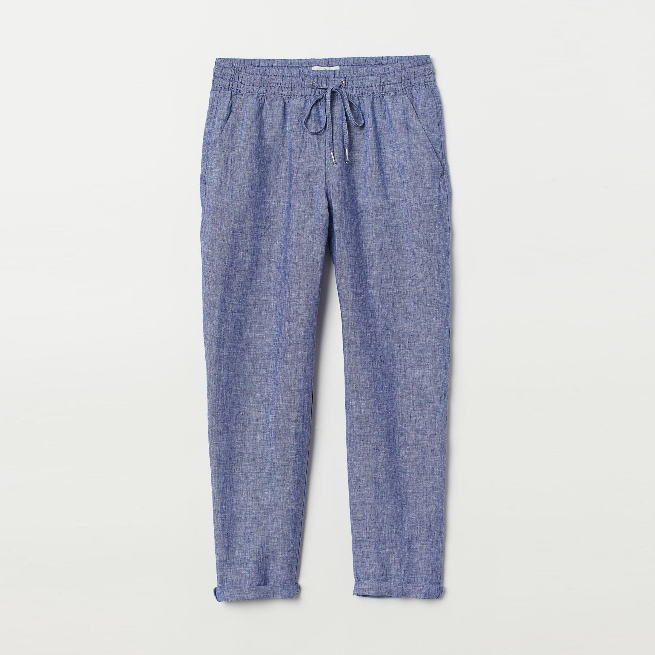 

Брюки H&M 6909361-ACUP 34 Голубые