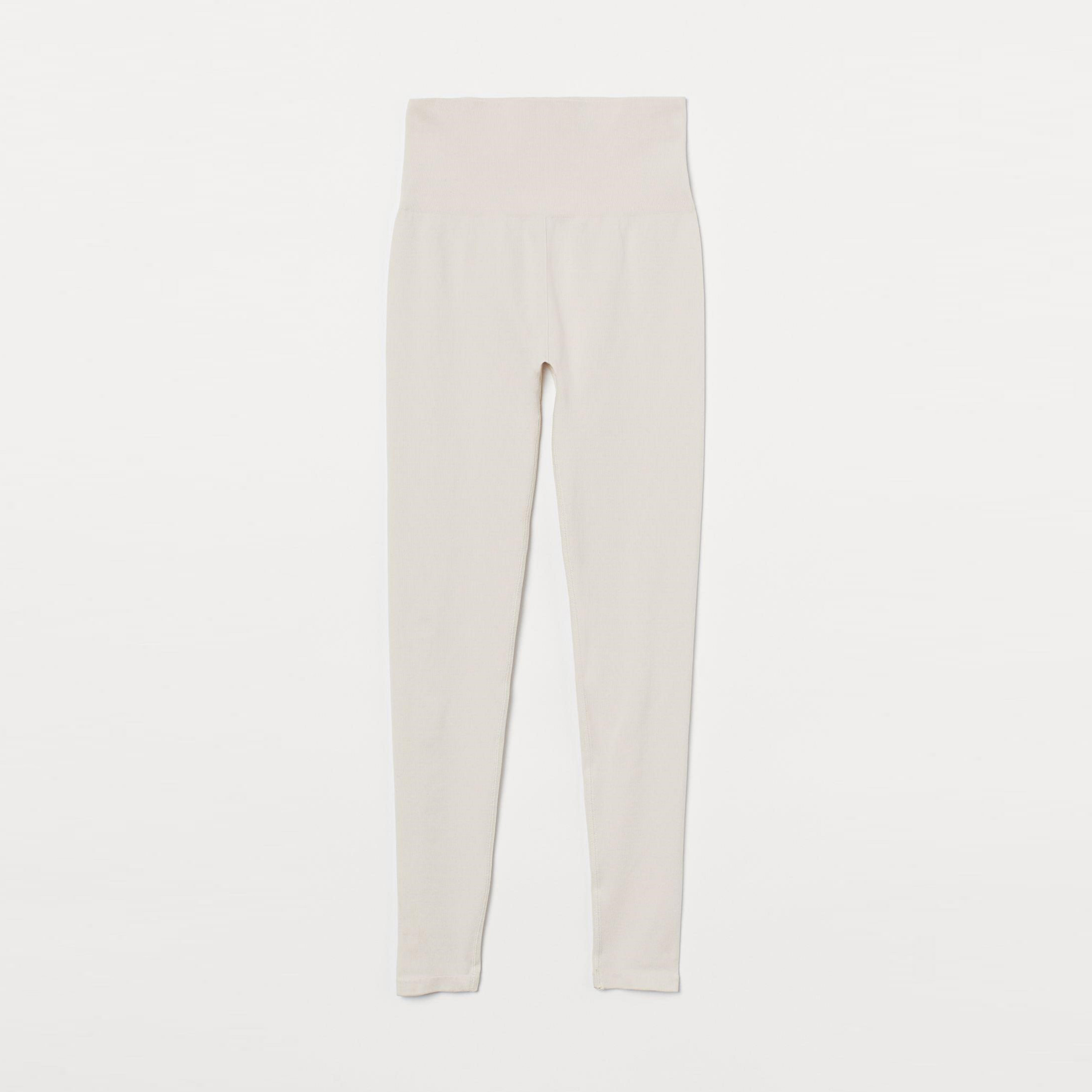 

Спортивные леггинсы H&M 8667312-ACTQ L Бежевые