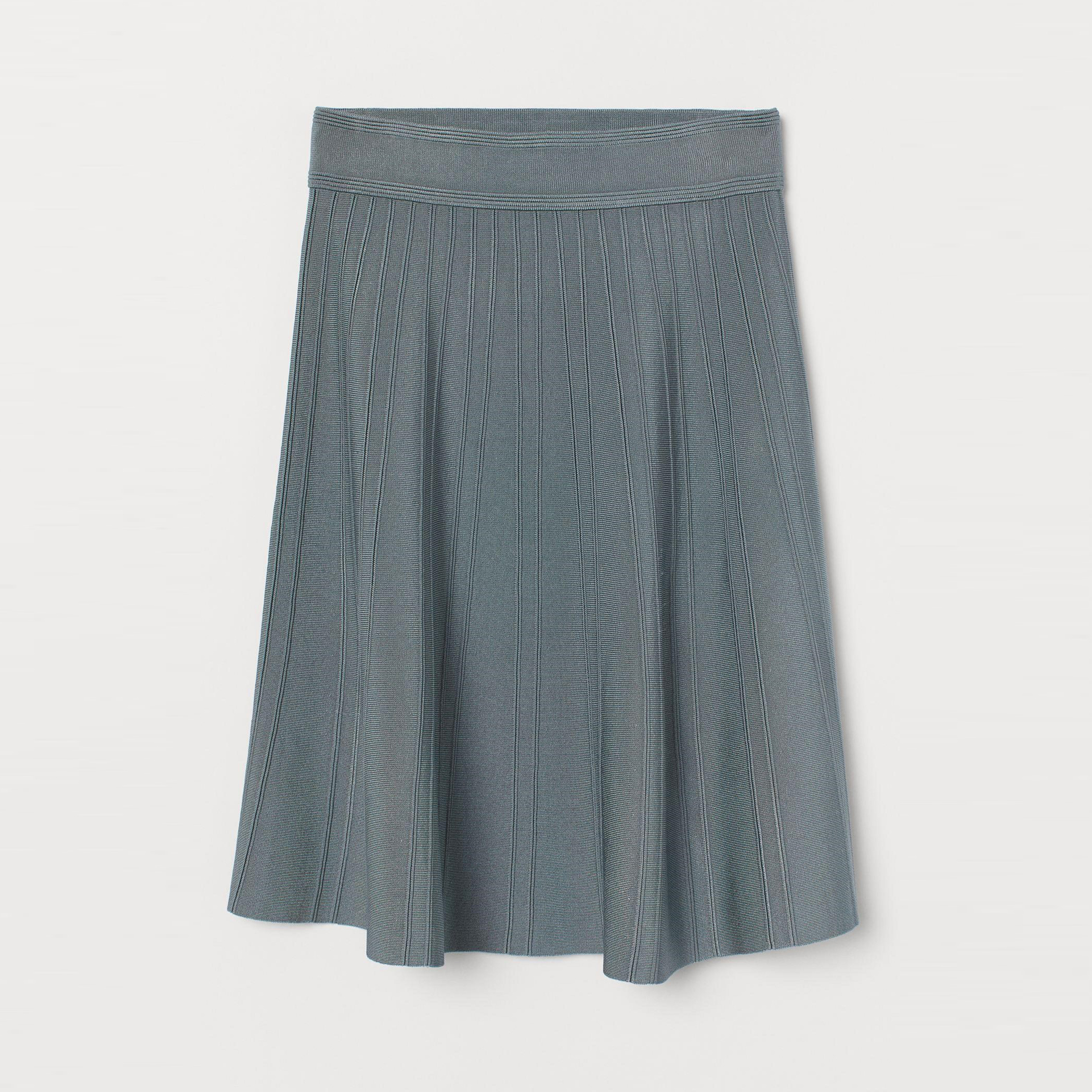 

Юбка H&M 8316101-ACUI XS Бледно-синяя