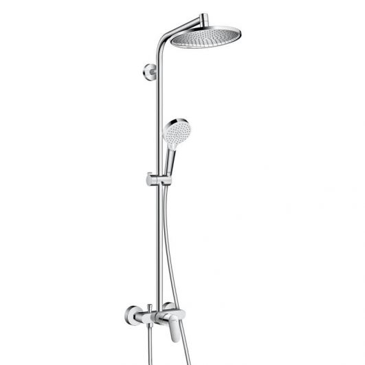 

Душова система Crometta S Showerpipe 240 1jet зі Змішувач Hansgroheем (27269000)