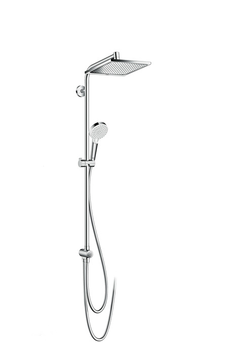 

Душова система Hansgrohe Crometta E Showerpipe 240 1jet EcoSmart Reno Хром