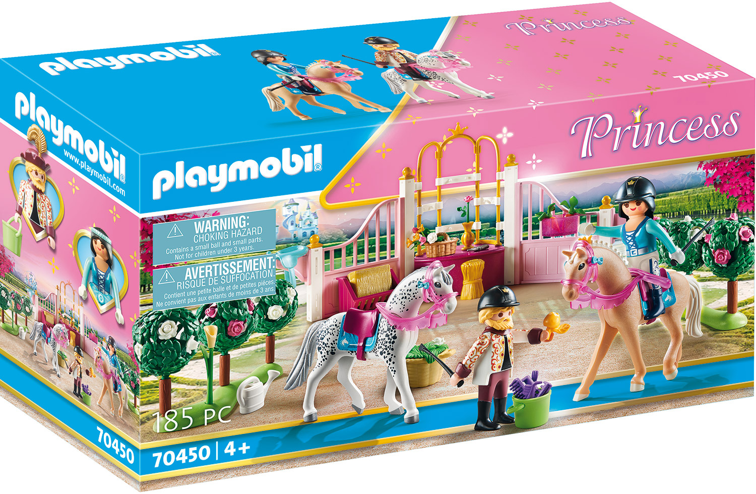 

Игровой набор Playmobil 70450 Уроки верховой езды (4008789704504)