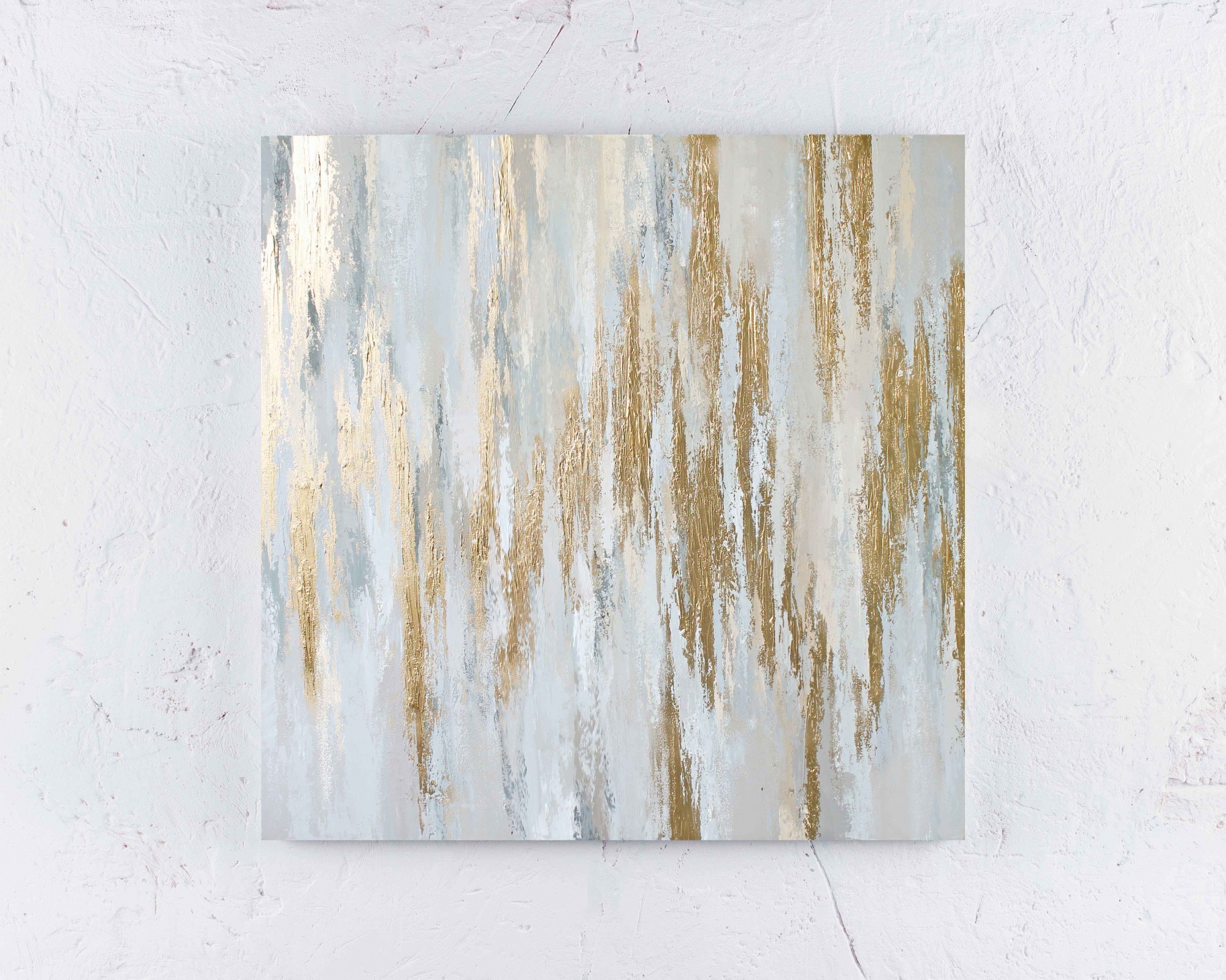 

Картина абстракция акриловыми красками на холсте Mati Cascade Ручной работы 70х70 см ( AA-076-P 70-70)