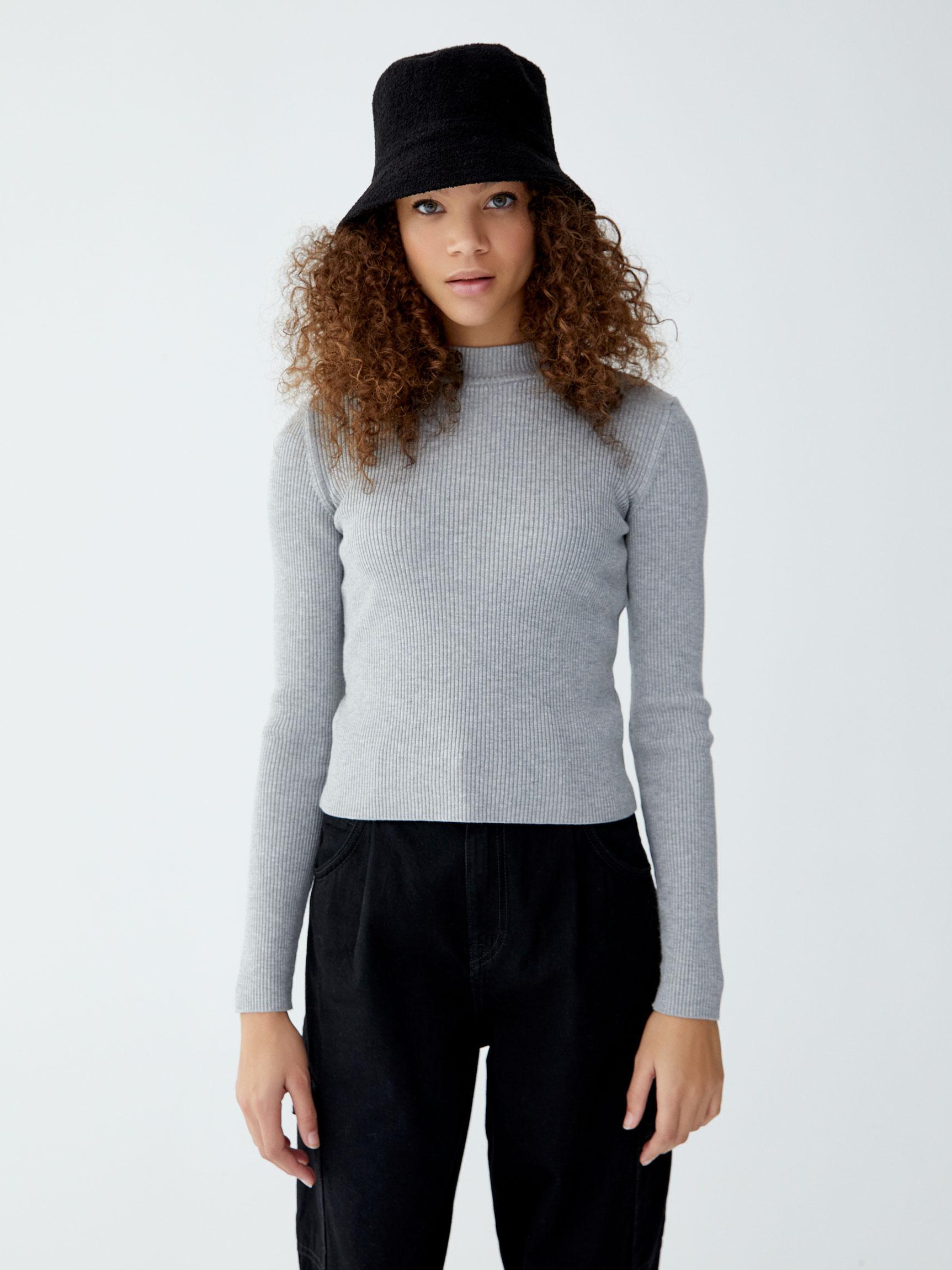 

Гольф Pull & Bear 5558301803-ABKU S Серый