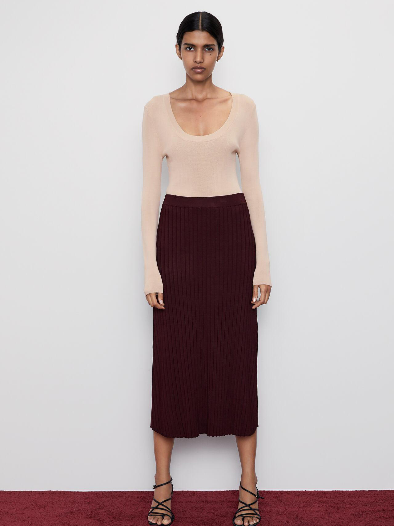 

Джемпер Zara 5536118942-AFDZ S Пудра