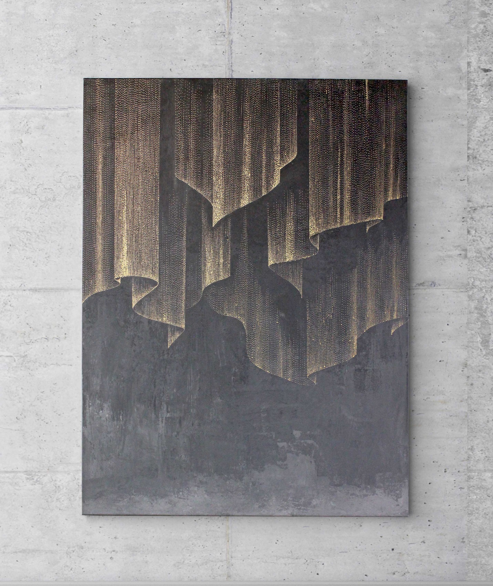 

Картина акриловыми красками на холсте Mati Northern Lights Ручной работы 60х80 см (АА-150-Р 60-80)