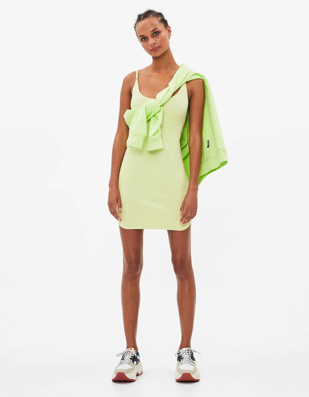 

Платье Bershka 5494623520-ACWI XS Салатовое