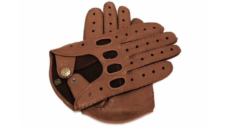 

Перчатки автомобильные кожа мужские Alpa Gloves коричневые 704-420 размер 9