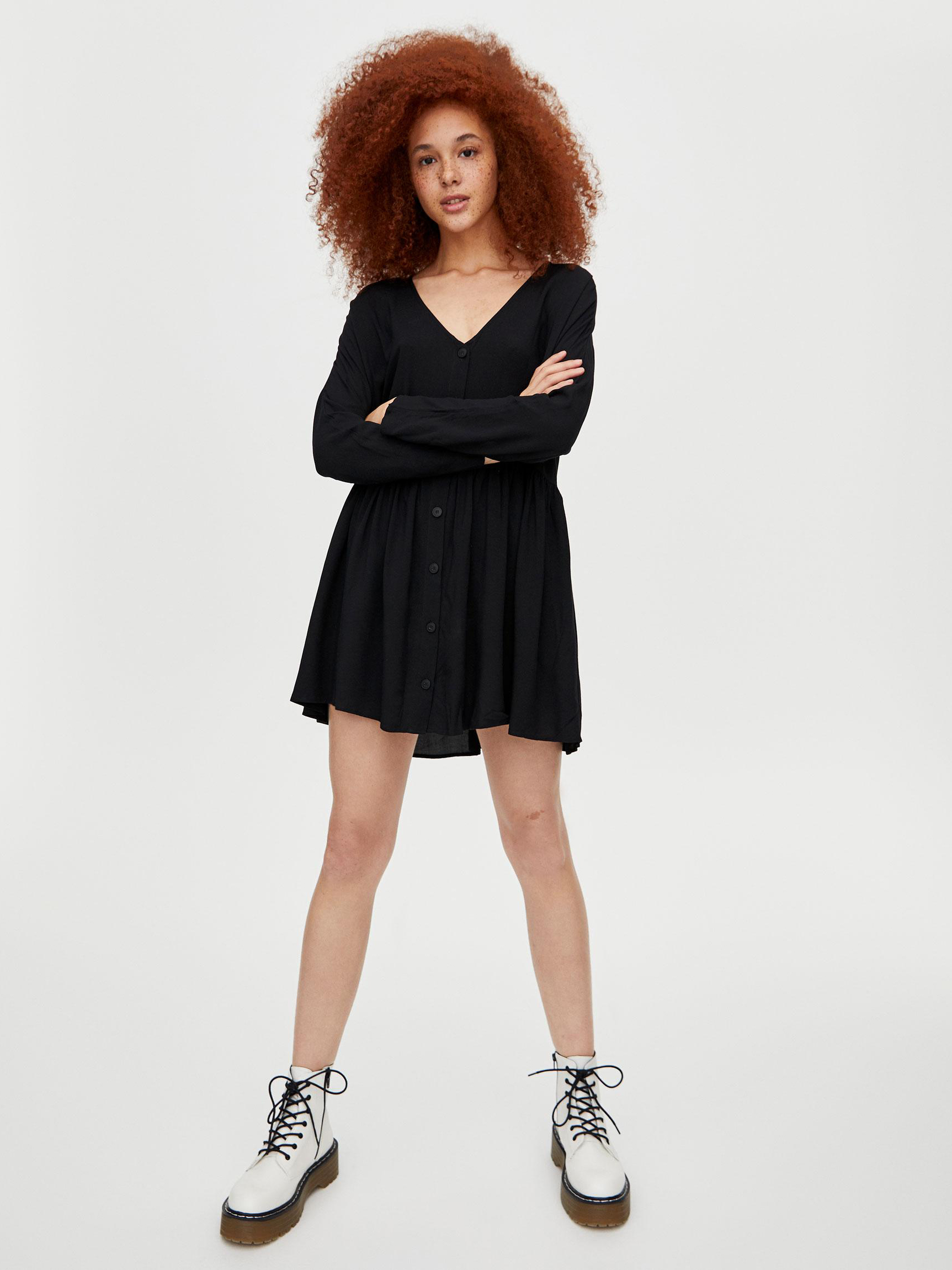 

Платье Pull & Bear 5390407800-AAAD M Черное