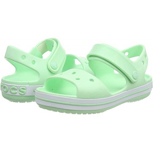 

Босоножки Crocs Crocband С12 29-30 ментоловые + подарок украшение джибитс