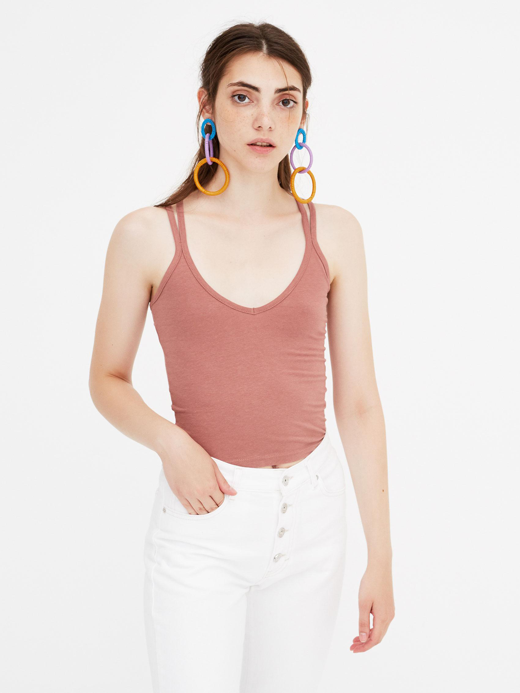 

Топ Pull & Bear 5231336677-AFDS L Какао