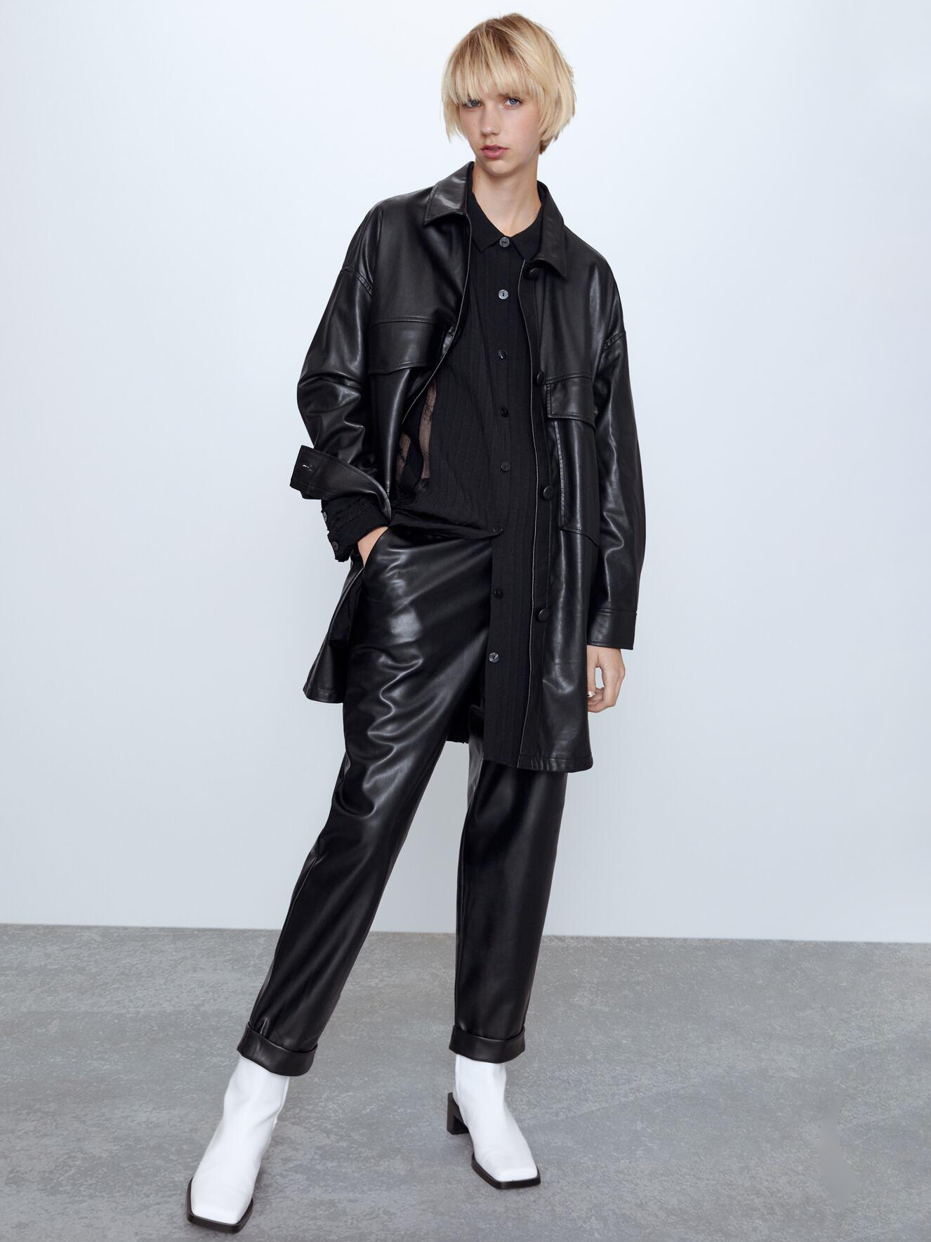 

Туника Zara 4661129800-AAAD S Черная