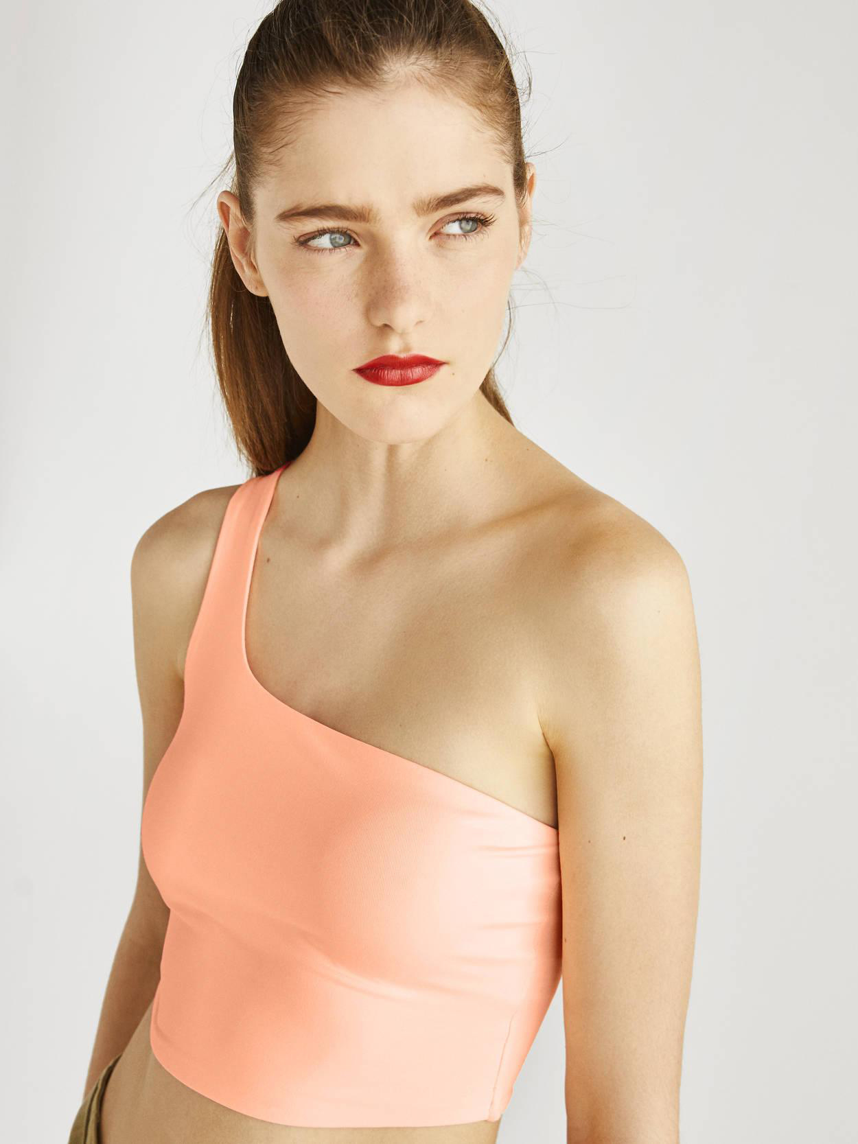 

Топ Bershka 3210256666-ACVZ M Персиковый
