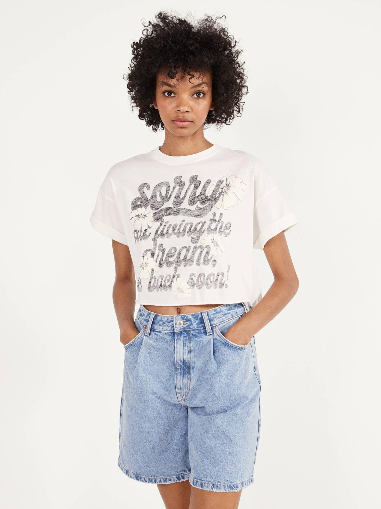 

Футболка Bershka 1988187712-AAPT L Белая