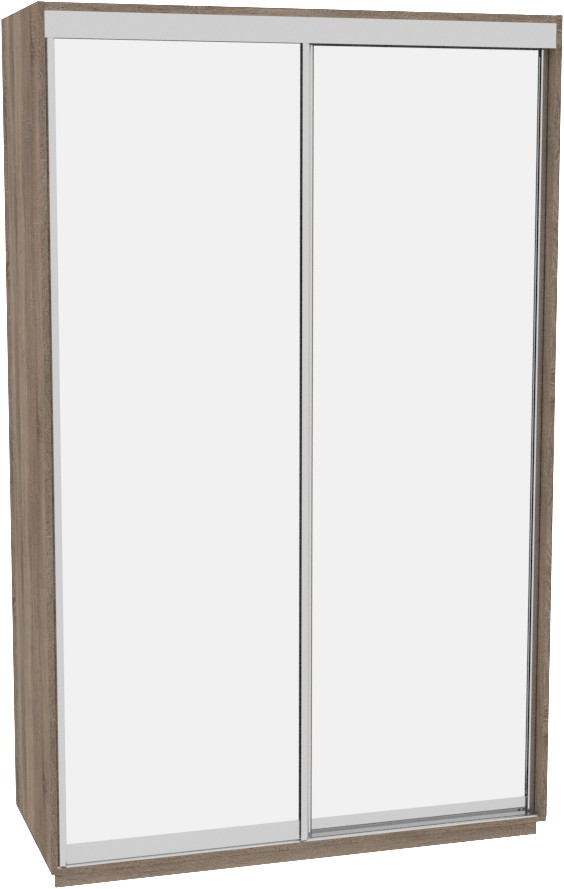 

Шкаф-купе ДОМ Фаворит В156 Дуб сонома трюфель Зеркало 150x60x240