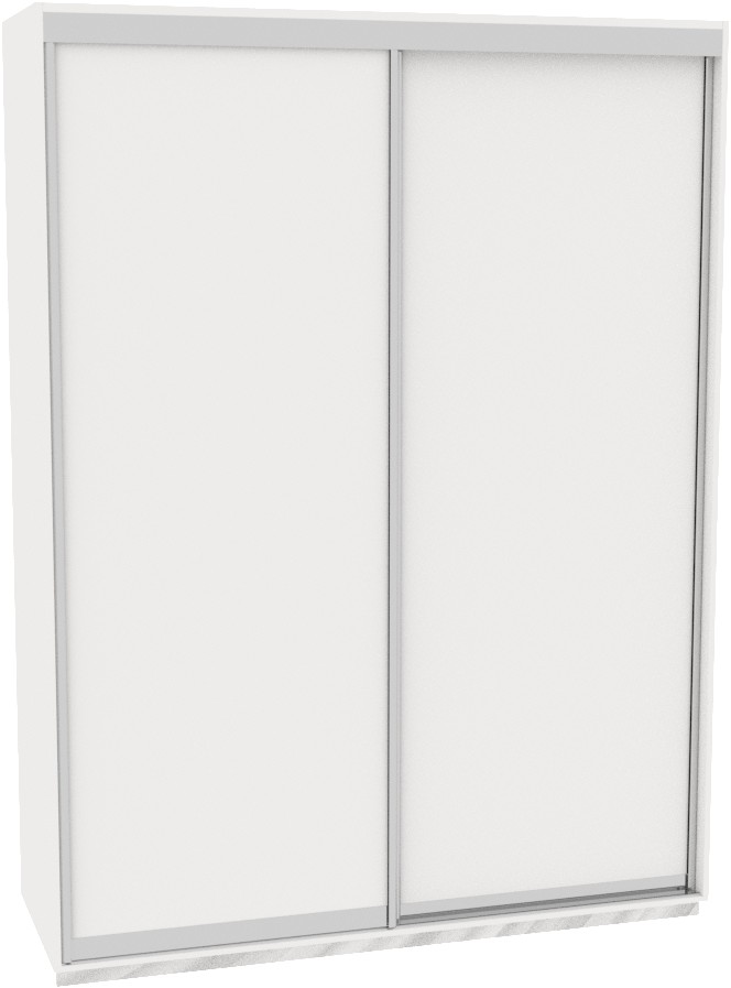 

Шкаф-купе ДОМ Фаворит В186 Белый ДСП 180x60x240