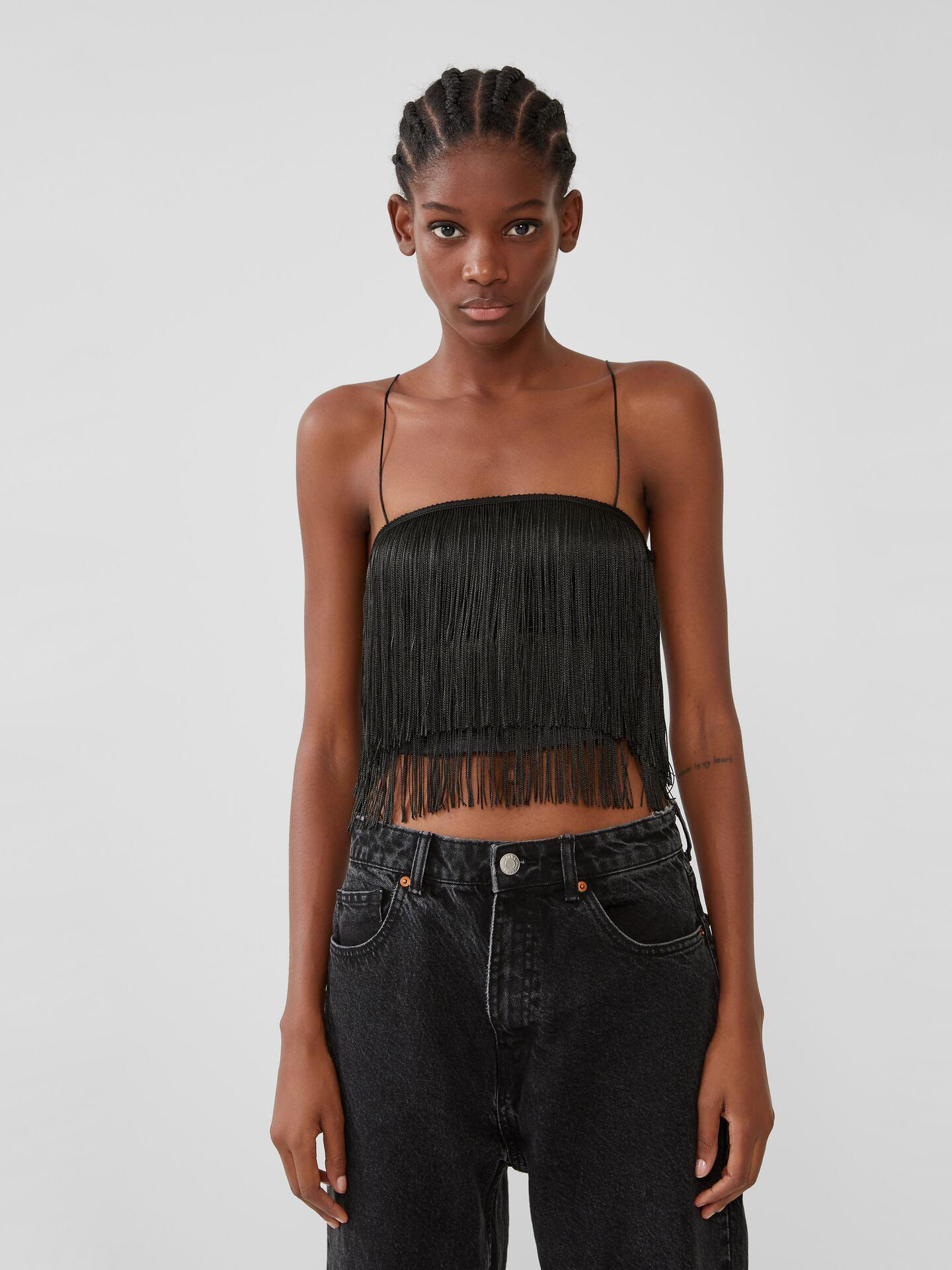 

Топ Zara 1131803800-AAAD S Черный