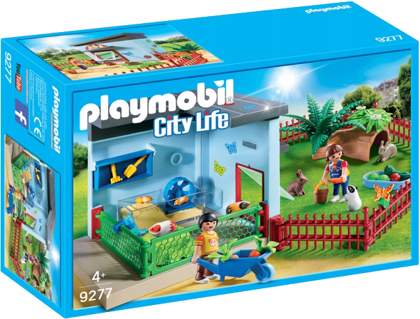 

Игровой набор Playmobil 9277 Приют для маленьких зверей (4008789092779)