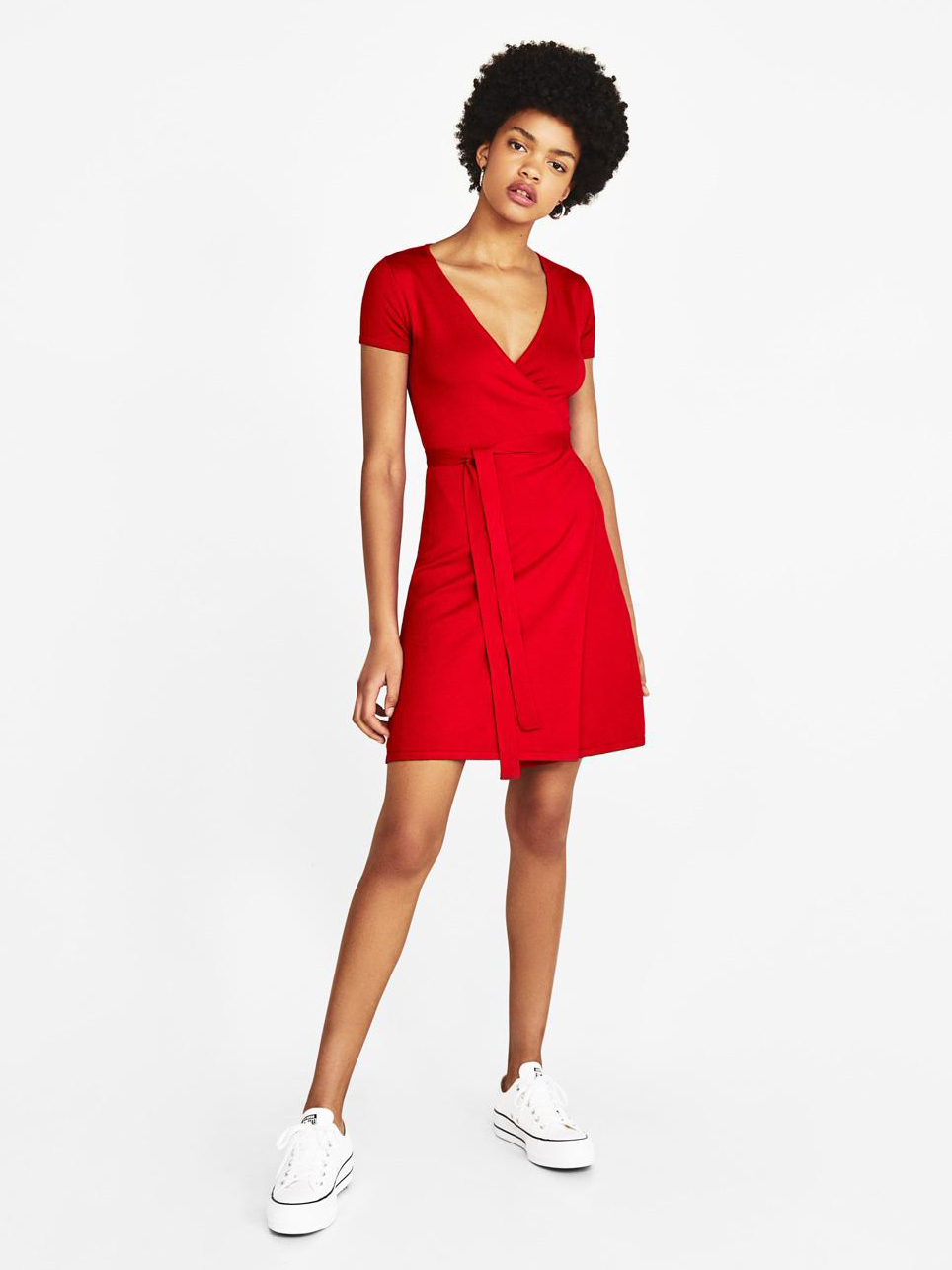 

Платье Bershka 0541623641-ACVF XS Красное