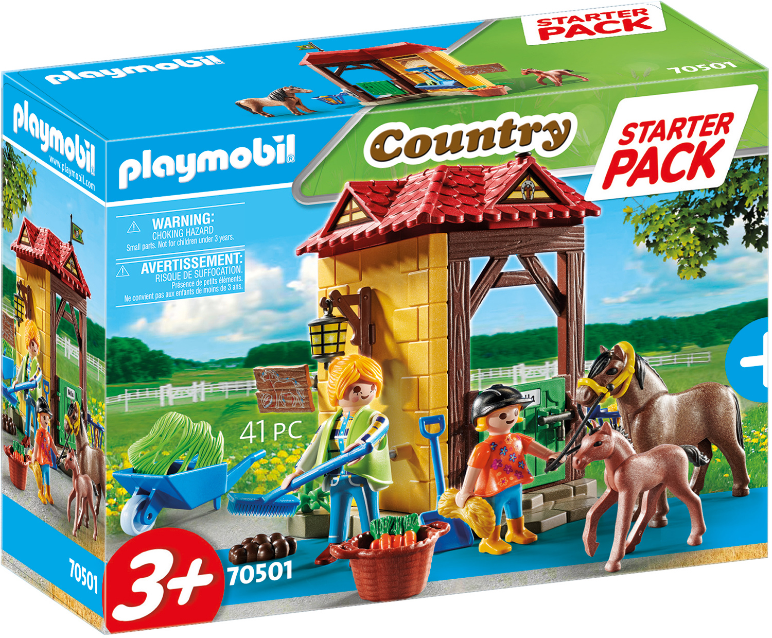 

Игровой набор Playmobil 70501 Конная ферма (4008789705013)