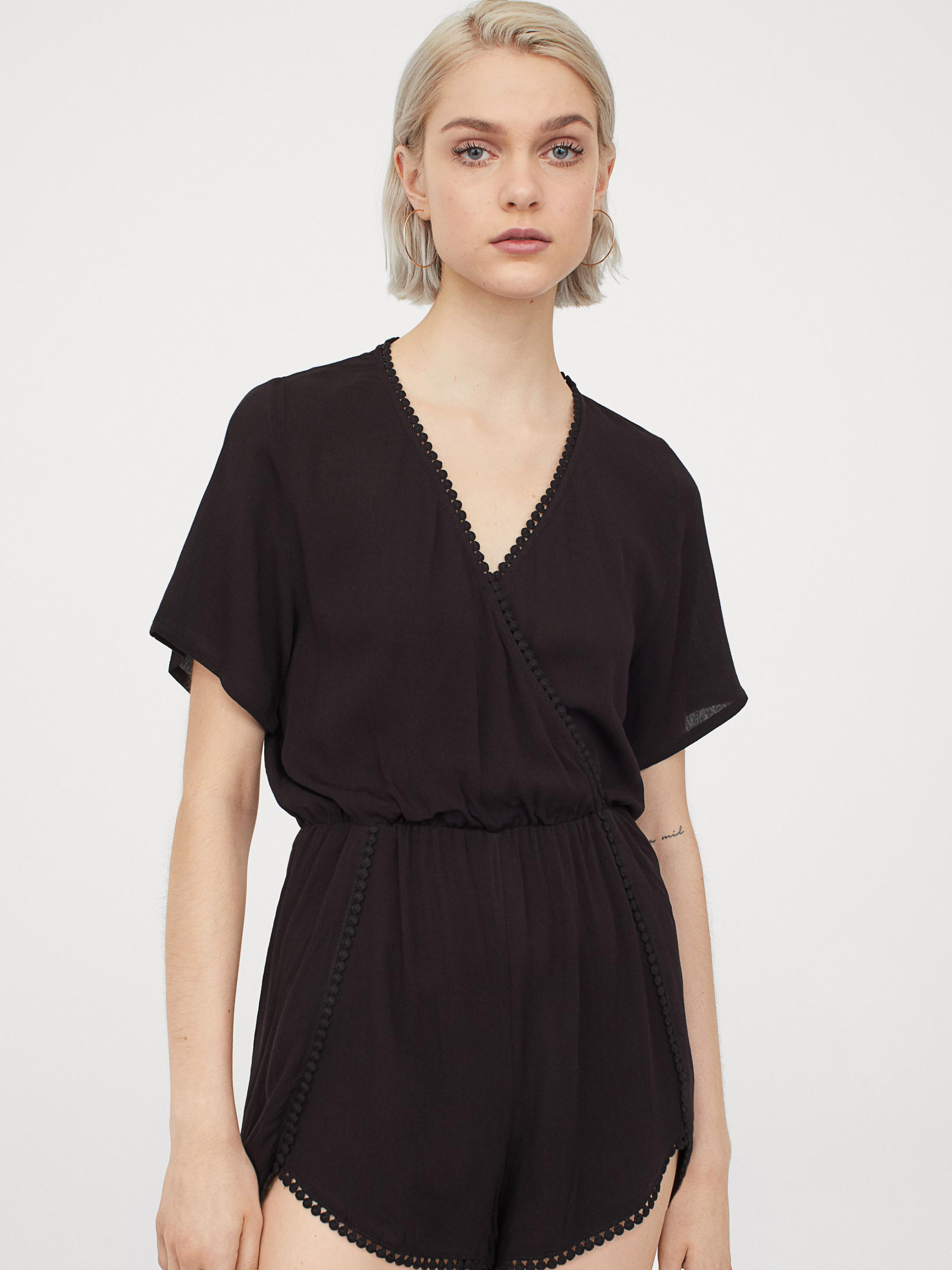 

Комбинезон H&M 0727611-0  Черный, Комбинезон H&M 0727611-0 38 Черный