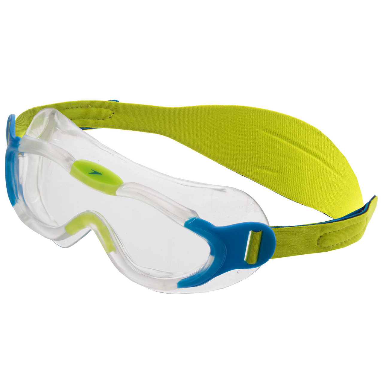 

Очки полумаска детские для дайвинга и плавания Speedo Sprinter Junior 808763 Blue-Green