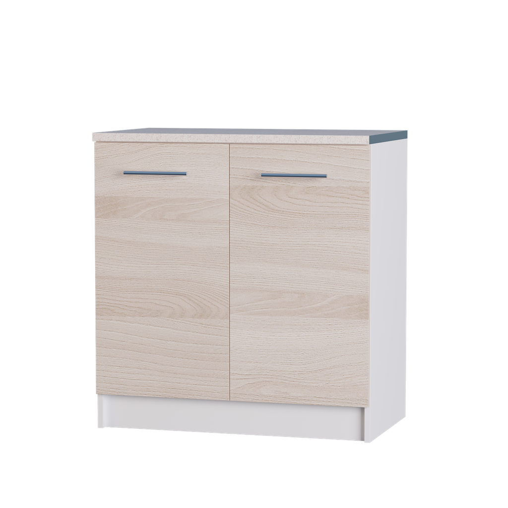 

Кухня Эко модуль Низ 800 + столешница Omni Home Ясень Шимо Светлый 80х46х85 см