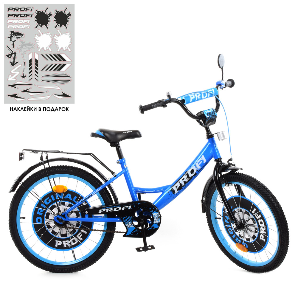 

Велосипед Profi 20" Original boy Y2044-1 Blue Black (Y2044-1)