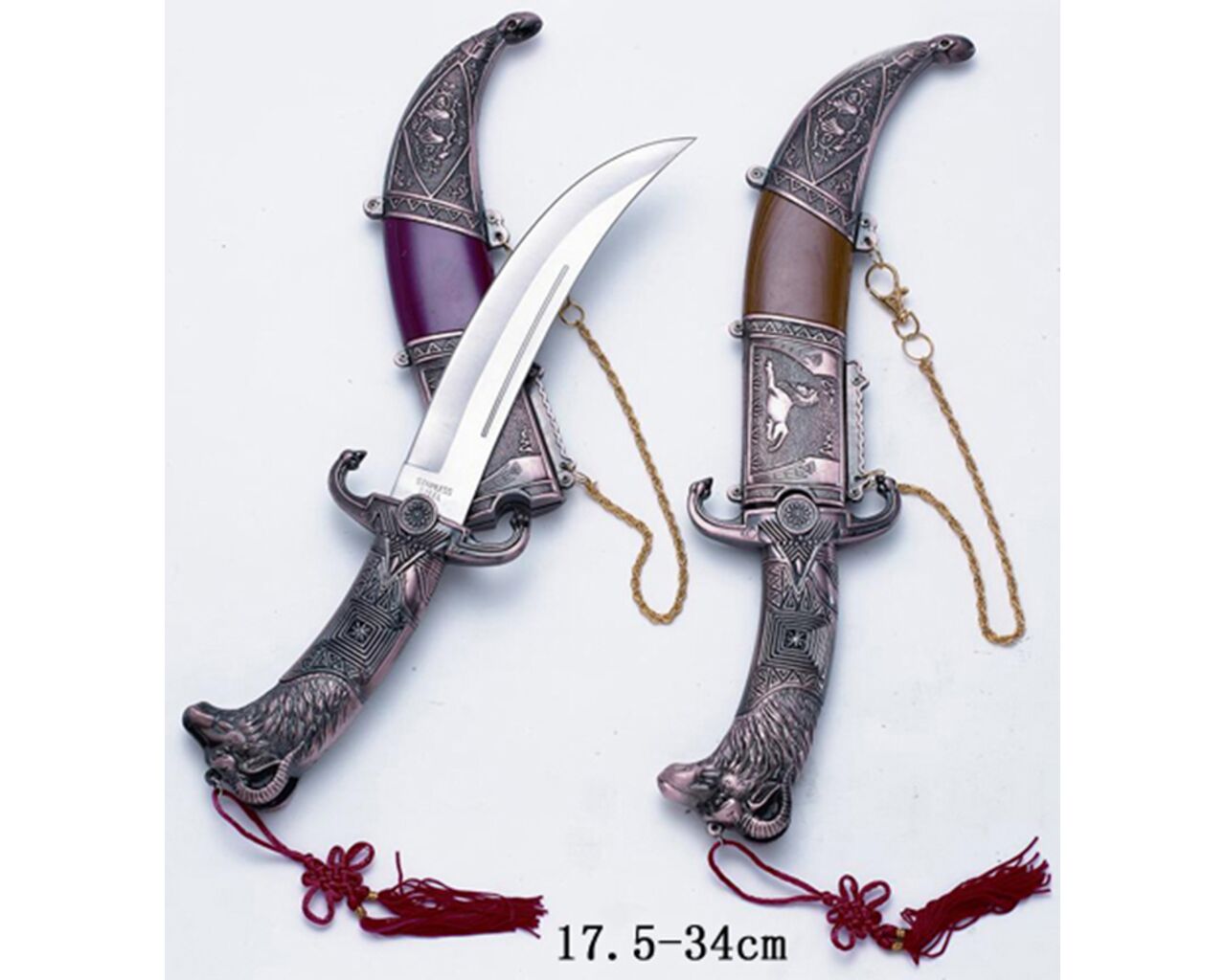

Кинжал Баран, Сувенирный 34 см