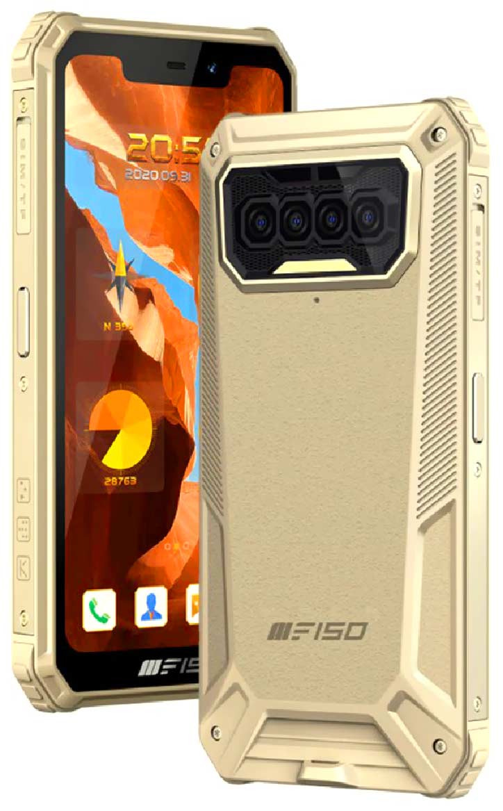 

Мобильный телефон Oukitel F150 Bison 2021 6/64Gb (АКБ 8000 мАч) Sahara