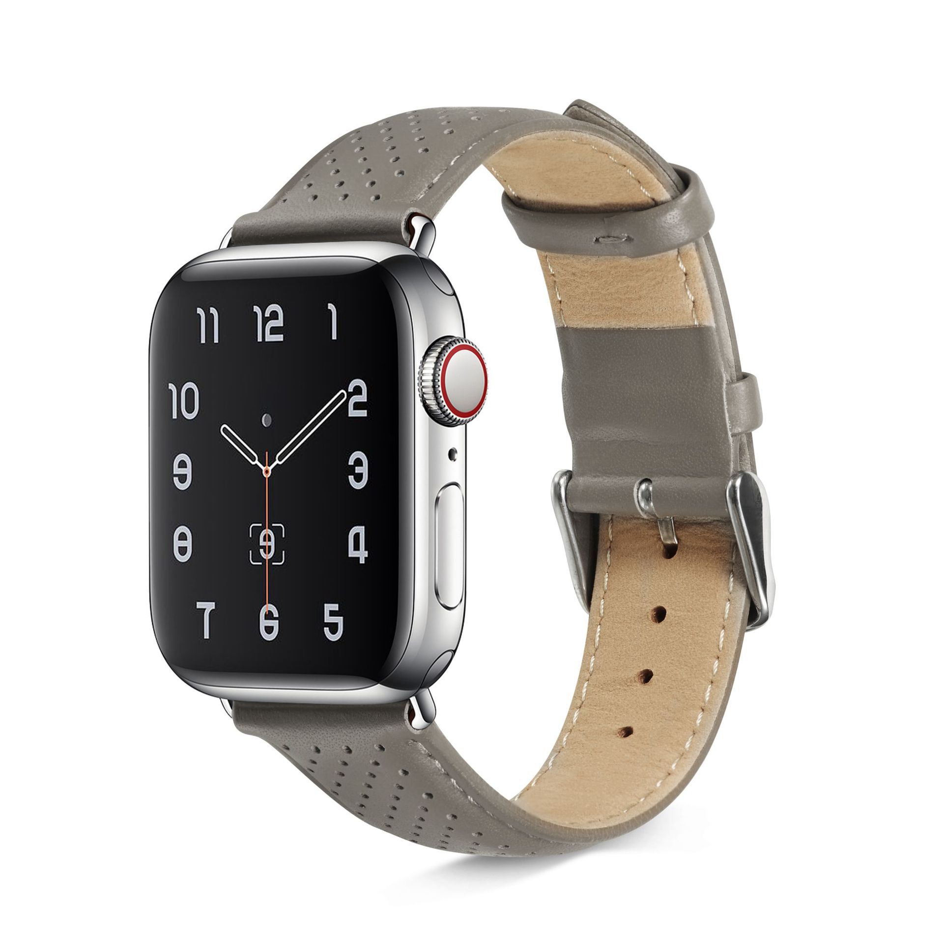

Ремешок кожаный BlackPink Modern для Apple Watch 38/40mm, Серый