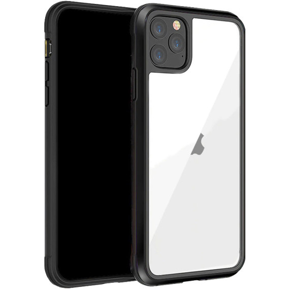 

Чехол PC+TPU+Metal K-DOO Ares для Apple iPhone 12 Pro Max (6.7") (Черный)