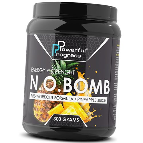 

Предтрен, N.O.Bomb, Powerful Progress 300г Ананас (11401001)