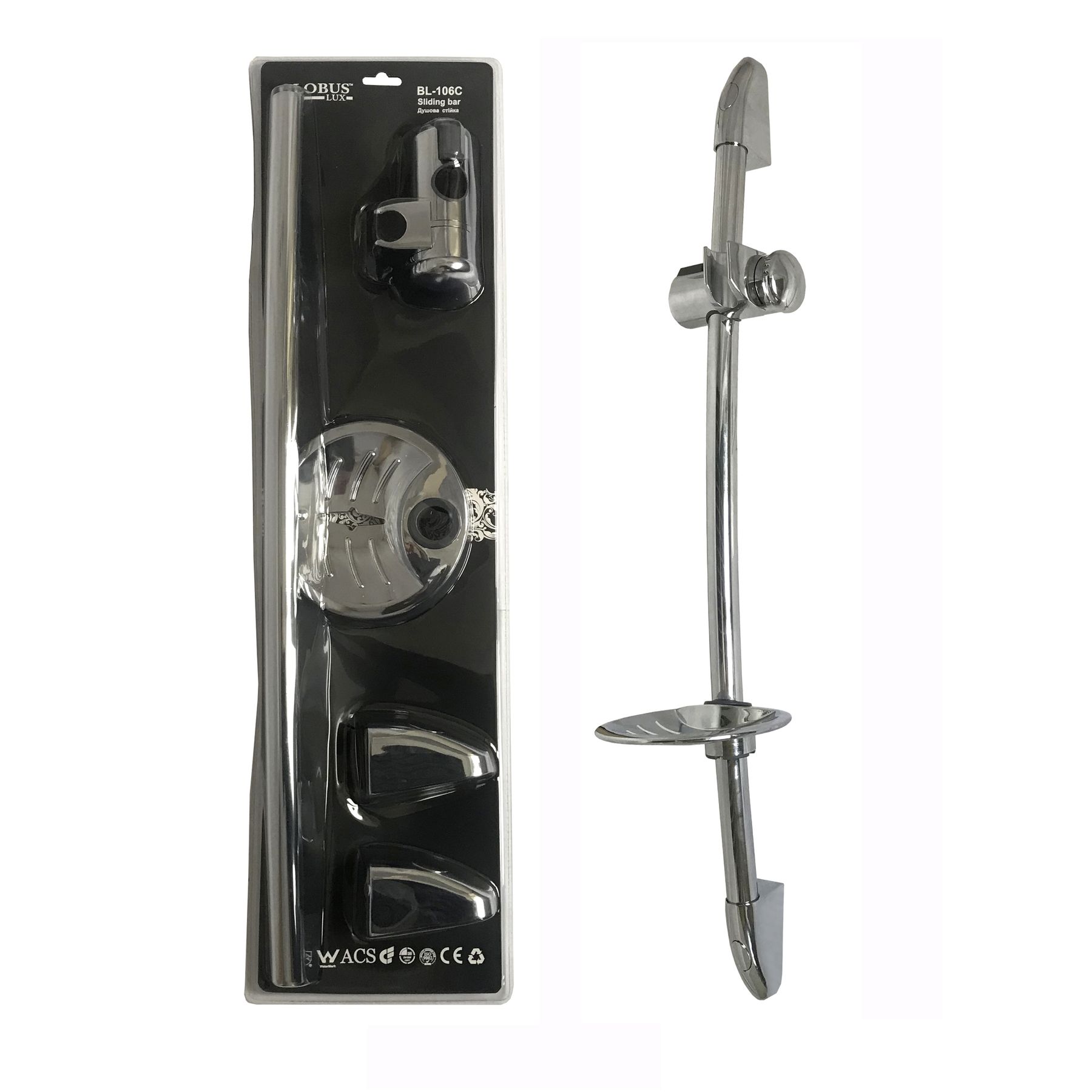 

Душевая стойка Globus Lux BL-106C