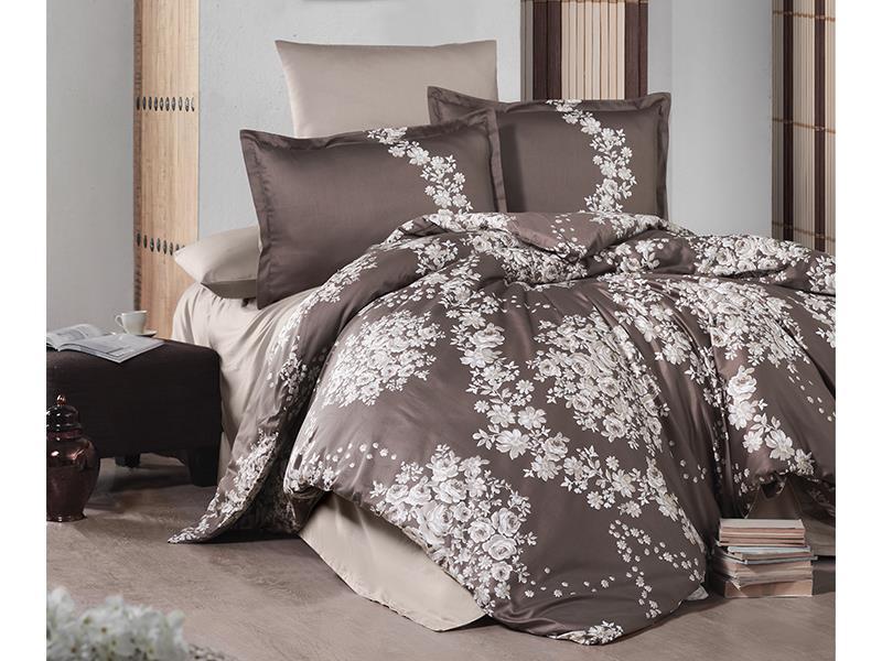 

Постельное белье Clasy Saten семейный Melrose V1, Турция Код 8582