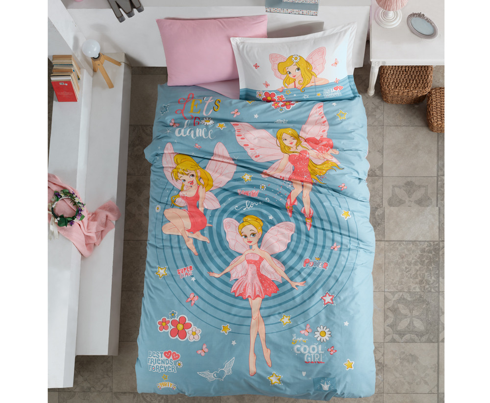 

Постельное белье Clasy Ранфорс 160*220 Power Girl , Турция Код 8865